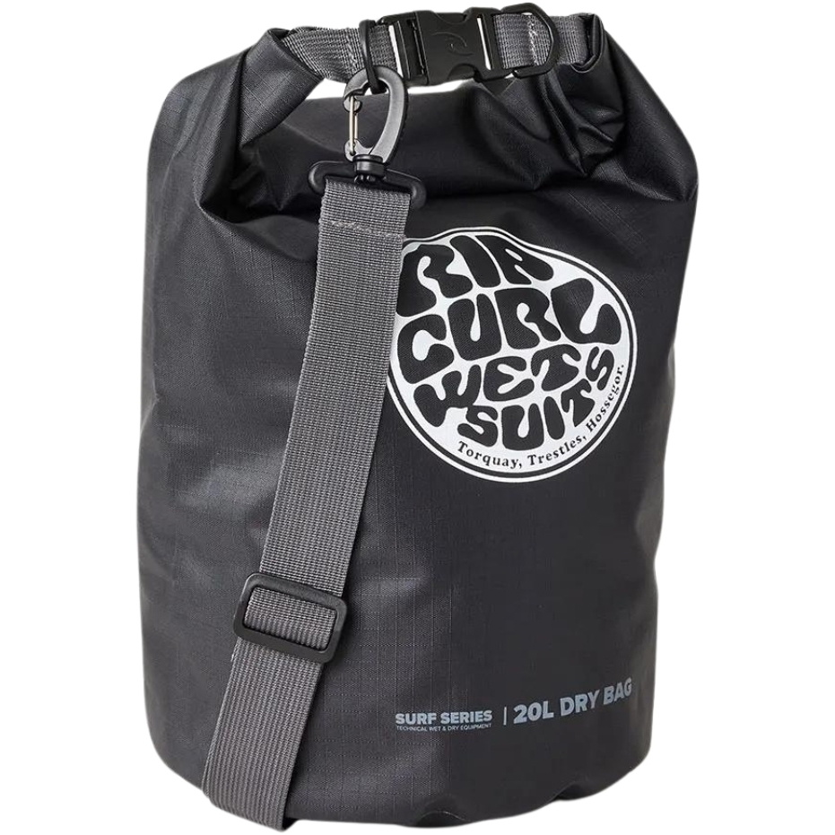 2026 Rip Curl Surf Series Barrel Bag 20L 14SMUT - Black / Grey